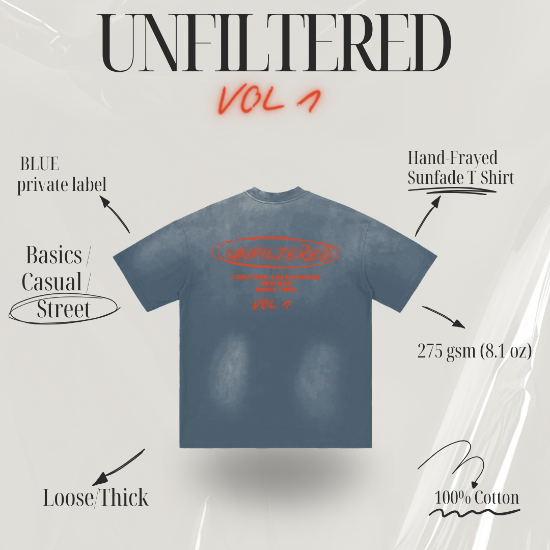 UNFILTERED PRIVATE LABEL VOL 1 T(BLUE)