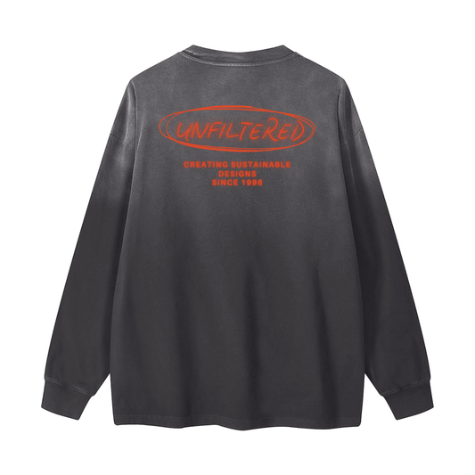 UNFILTERED PRIVATE LABEL VOL1 VINTAGE LONG SLEEVE(BLACK)