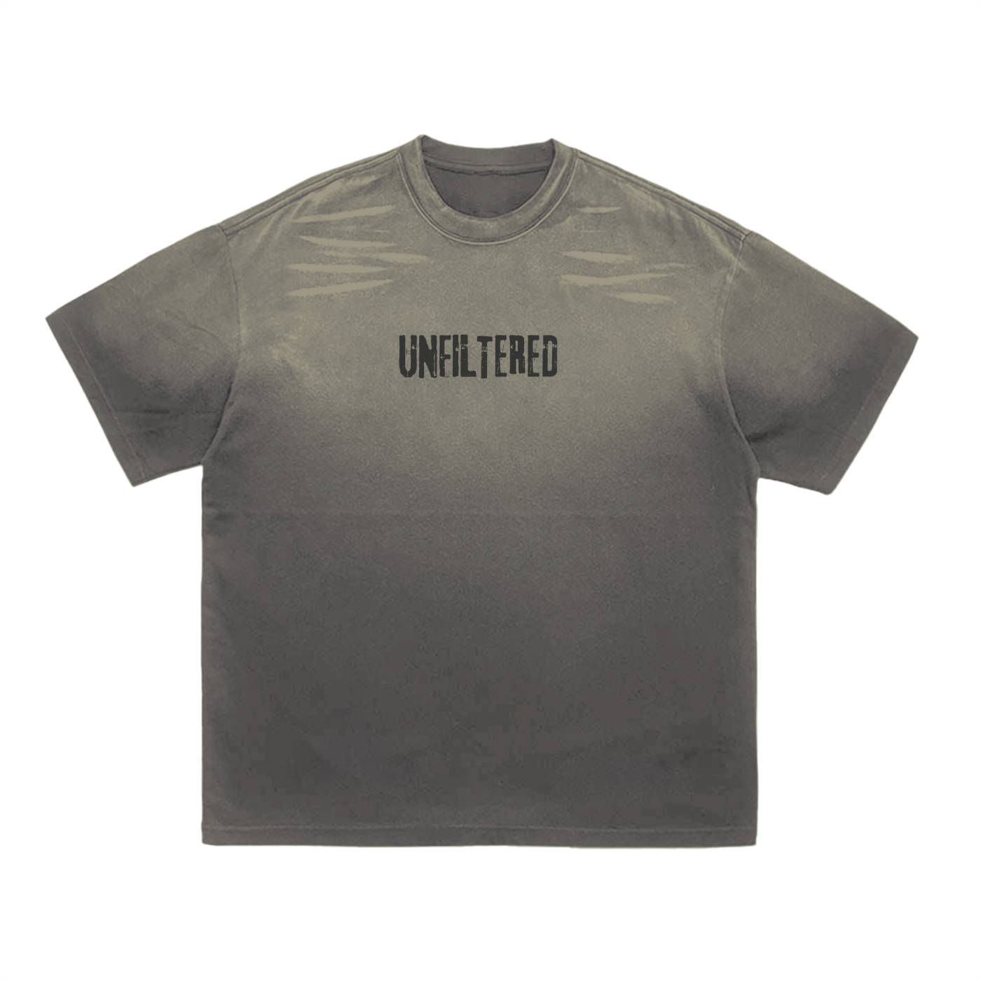 UNFILTERED CREATIVE STUDIOS STAR T(COLD GRAY)