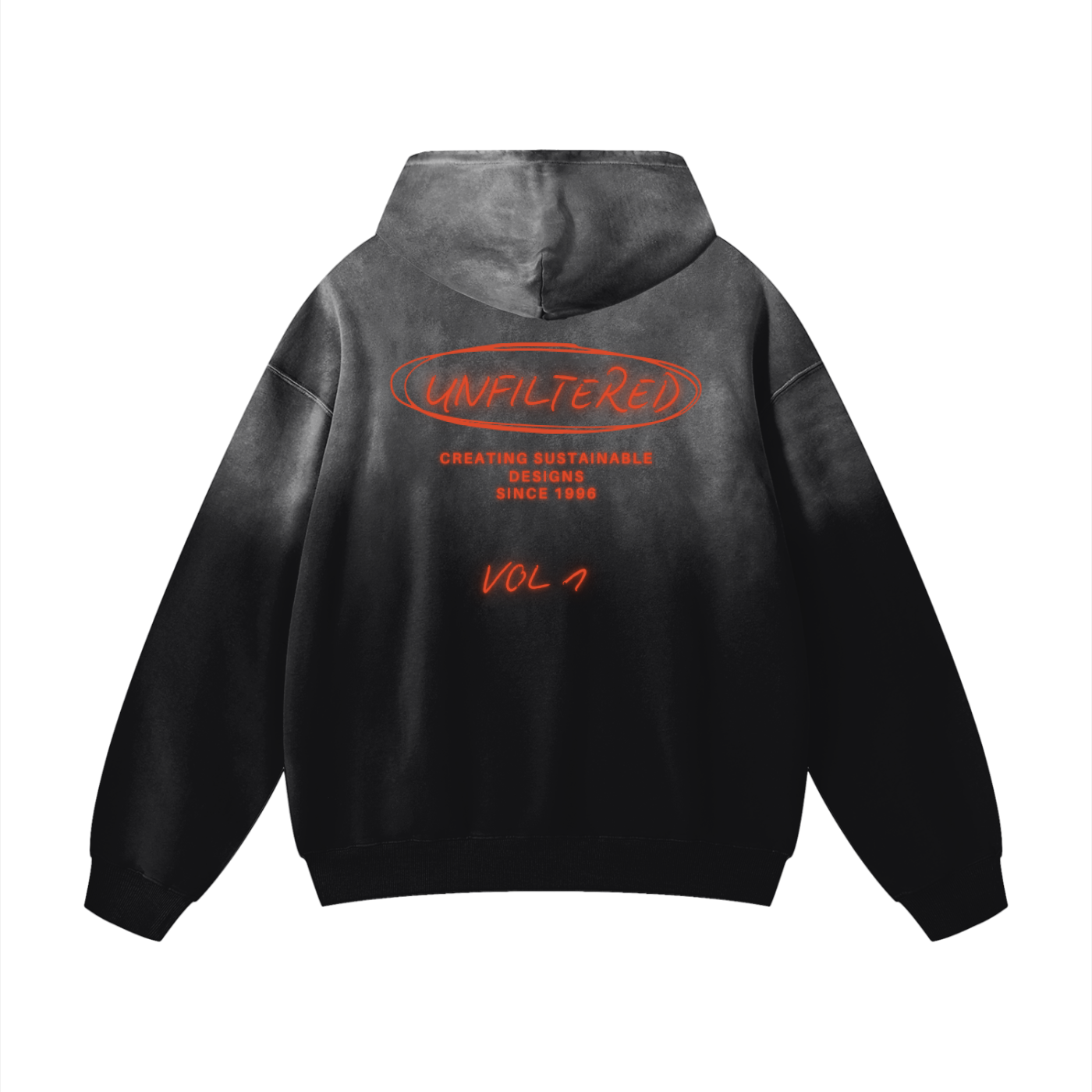 UNFILTERED PRIVATE LABEL VOL 1 HOODIE(BLACK)