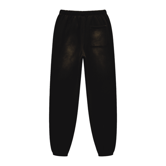 UNFILTERED PRIVATE LABEL CUFFED SWEATS(BLACK)