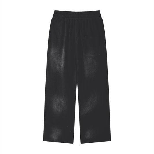 UNFILTERED PRIVATE LABEL STRAIGHT LEG SWEATS(BLACK)