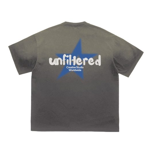 UNFILTERED CREATIVE STUDIOS STAR T(COLD GRAY)